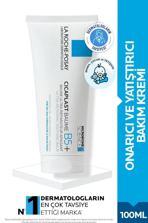 La Roche-Posay Cicaplast Baume B5+ Yatıştırıcı ve Onarıcı Bakım Kremi 100 ml